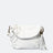 Agata White Leather Bag by Prim & Proper - White - Prim & Proper - 18 cm 24 cm 4 cm BLACK