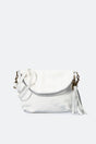 Agata White Leather Bag by Prim & Proper - White - Prim & Proper - 18 cm 24 cm 4 cm BLACK