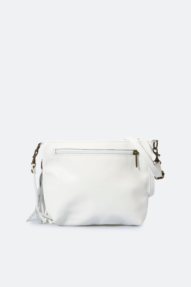 Agata Cuoio Leather Bag by Prim & Proper - - Prim & Proper - 18 cm 24 cm 4 cm BLACK