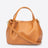 Maia Gold Leather Bag by Prim & Proper - Cuoio - Prim & Proper - BEIGE L 27 cm x W 13 cm x H 17 cm