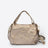 Maia Gold Leather Bag by Prim & Proper - Gold - Prim & Proper - BEIGE L 27 cm x W 13 cm x H 17 cm