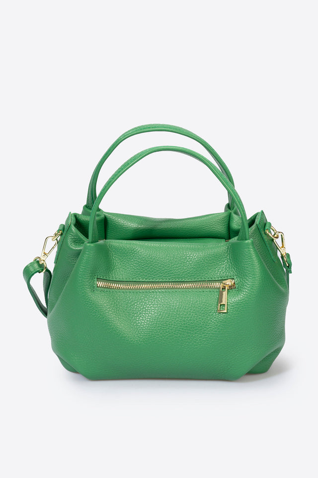 Maia Arancio Leather Bag by Prim & Proper - - Prim & Proper - BEIGE L 27 cm x W 13 cm x H 17 cm