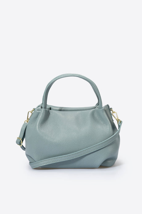 Maia Mineral Leather Bag by Prim & Proper - Mineral - Prim & Proper - BEIGE L 27 cm x W 13 cm x H 17 cm