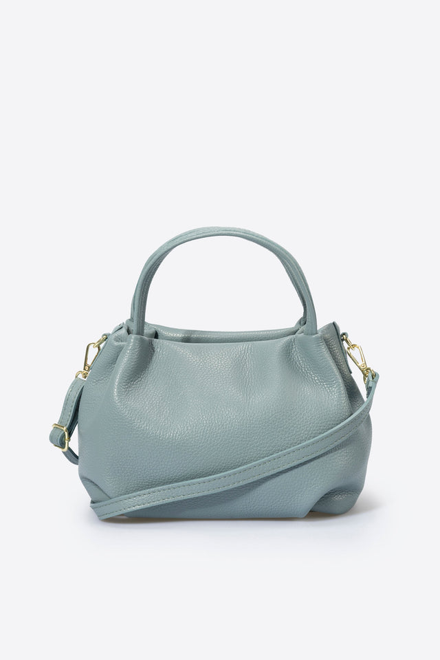 Maia Cognac Leather Bag by Prim & Proper - - Prim & Proper - CUOIO L 27 cm x W 13 cm x H 17 cm