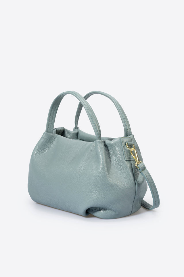 Maia Cognac Leather Bag by Prim & Proper - - Prim & Proper - CUOIO L 27 cm x W 13 cm x H 17 cm