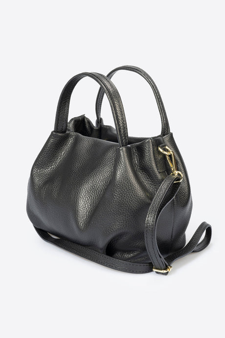 Maia Nero Leather Bag by Prim & Proper - - Prim & Proper - BEIGE L 27 cm x W 13 cm x H 17 cm