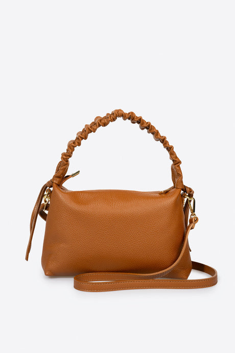Aspen Celeste Leather Bag by Prim & Proper - Cognac - Prim & Proper -