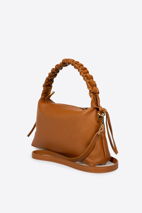 Aspen Cognac Leather Bag by Prim & Proper - - Prim & Proper -