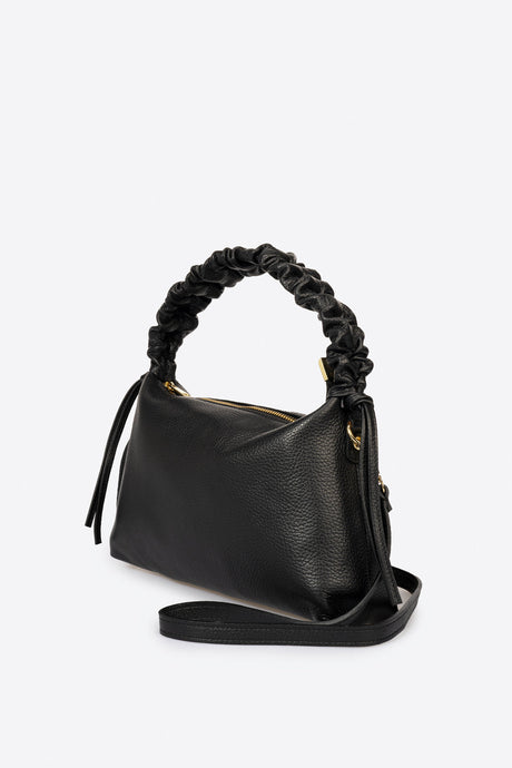 Aspen Black Leather Bag by Prim & Proper - - Prim & Proper -
