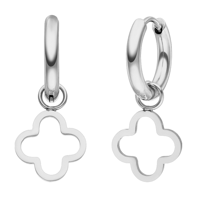 Simple Clover Earrings | 18k Gold Plated - - Prim & Proper -