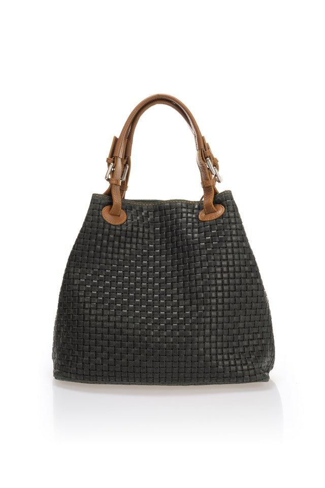 Aria Red Leather Bag by Prim & Proper - - Prim & Proper - 15 cm 30 cm 45 cm RED