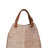 Aria Taupe Leather Bag by Prim & Proper - Taupe - Prim & Proper - 15 cm 30 cm 45 cm TAUPE