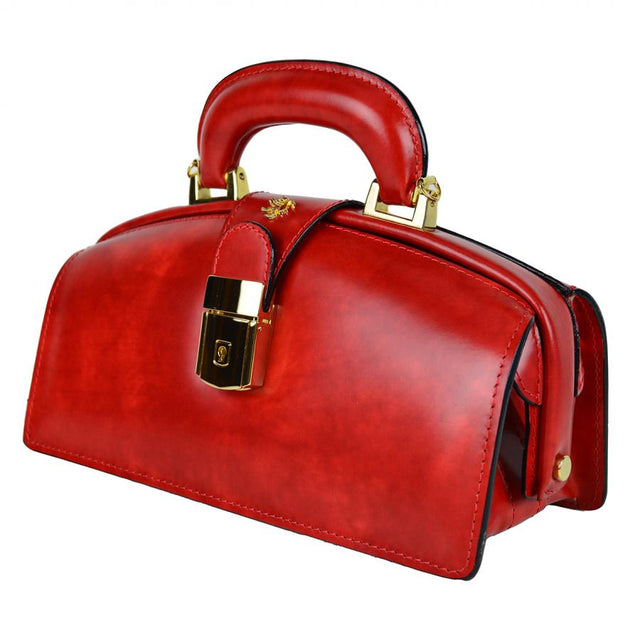 Lady Brunelleschi Bag In Cow Leather - Handmade In Italy - - Pratesi - handbag