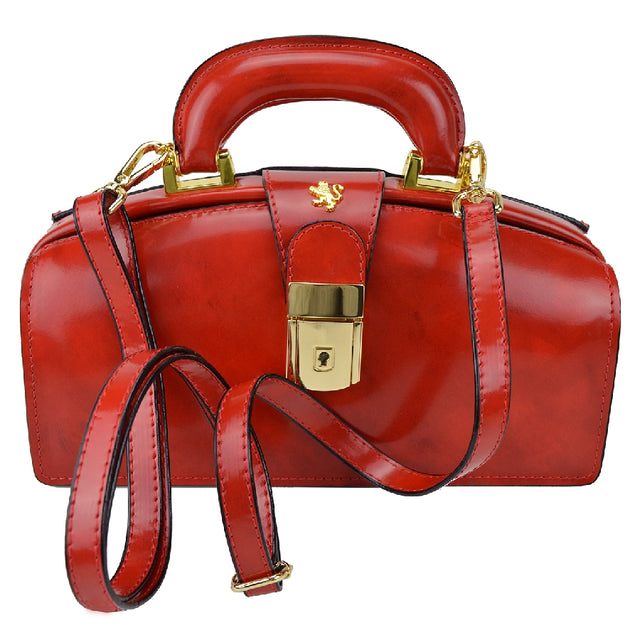 Lady Brunelleschi Bag In Cow Leather - Handmade In Italy - - Pratesi - handbag