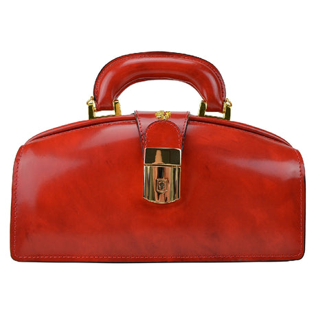 Lady Brunelleschi Bag In Cow Leather - Handmade In Italy - - Pratesi - handbag