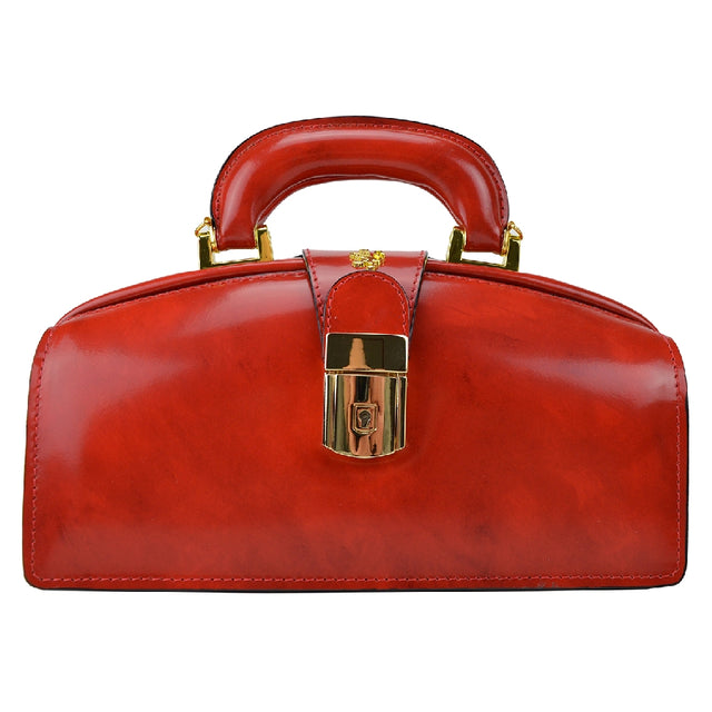 Lady Brunelleschi Bag In Cow Leather - Handmade In Italy - - Pratesi - handbag