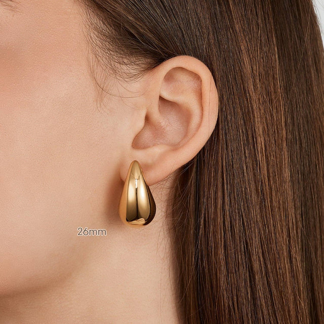 Deluxe Drop Earrings | 18k Gold Plated - - Prim & Proper -