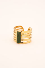 Ring By Bohm Paris - Abbylle - Jaspe Greene - Bohm Paris - Ring