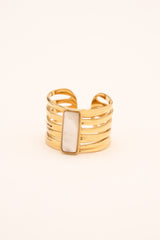 Ring By Bohm Paris - Abbylle - Mother Of Pearl - Bohm Paris - Ring
