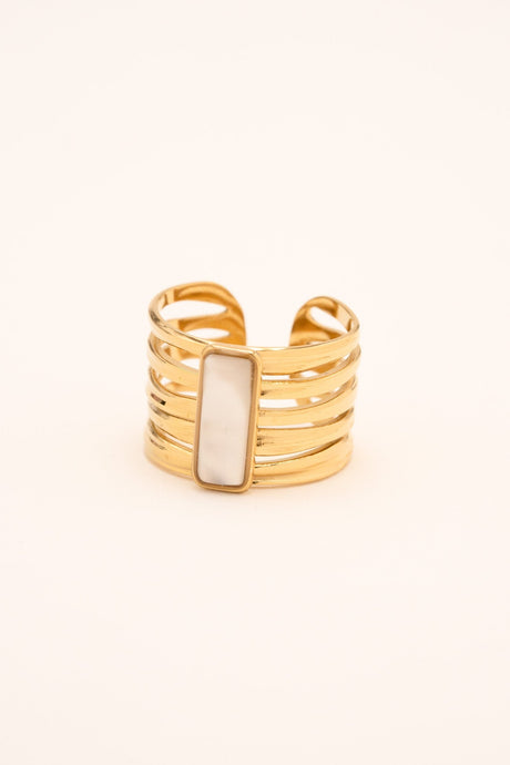 Ring By Bohm Paris - Abbylle - Mother Of Pearl - Bohm Paris - Ring