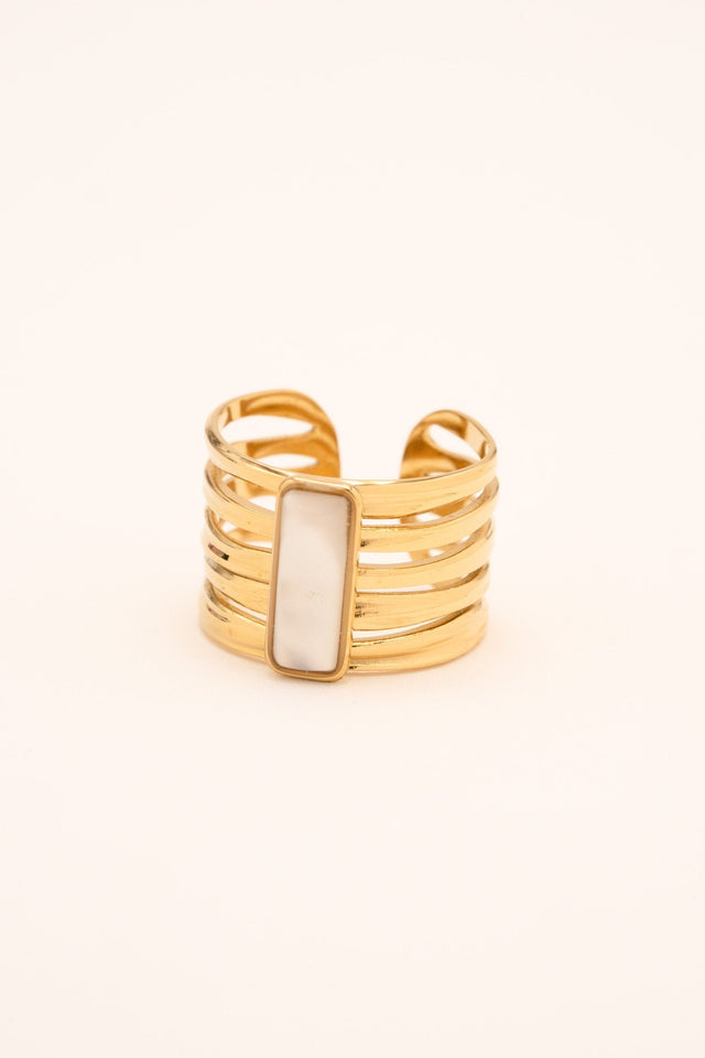 Ring By Bohm Paris - Abbylle - Mother Of Pearl - Bohm Paris - Ring