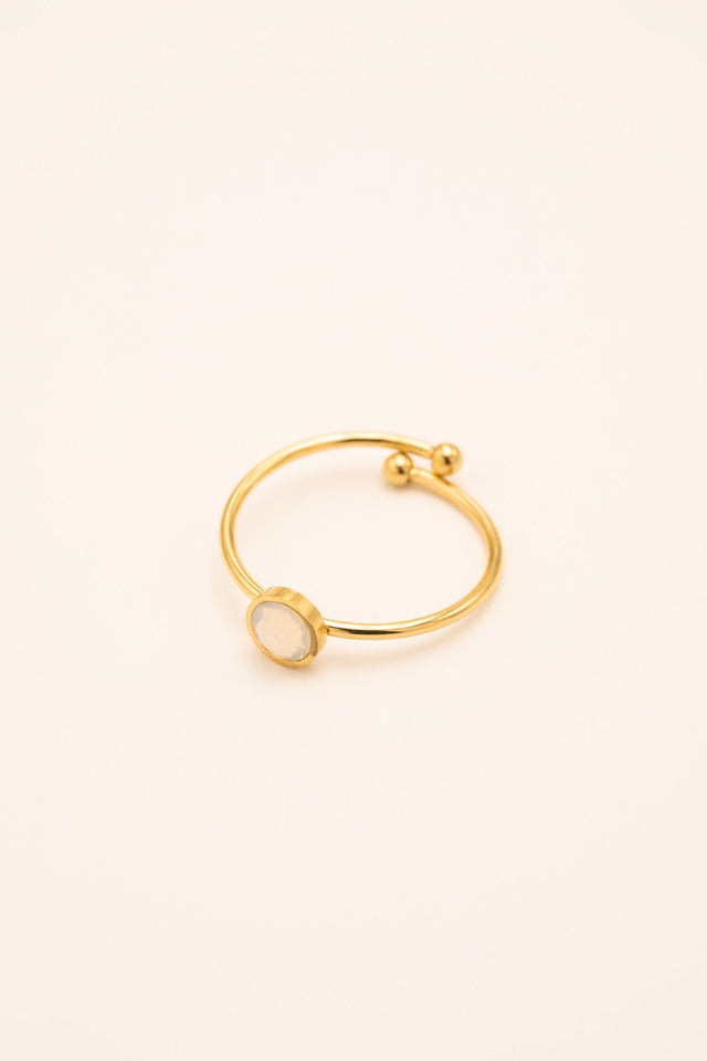 Ring By Bohm Paris - Ally - White Opal - Bohm Paris - Ring