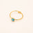 Ring By Bohm Paris - Ally - Blue Azur - Bohm Paris - Ring