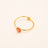Ring By Bohm Paris - Ally - Fraise - Bohm Paris - Ring