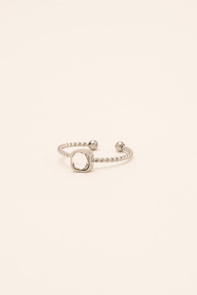 Ring By Bohm Paris - Amael - Silver Cristal - Bohm Paris - Ring