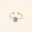 Ring By Bohm Paris - Amael - Blue Saphir - Bohm Paris - Ring