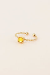 Ring By Bohm Paris - Amael - Yellow Topaz - Bohm Paris - Ring