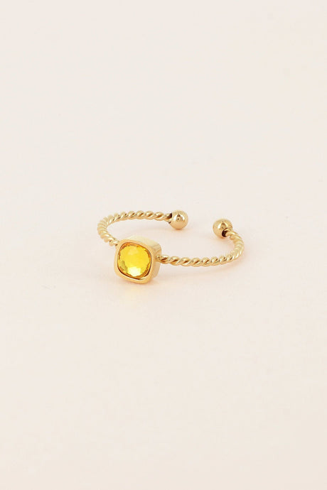 Ring By Bohm Paris - Amael - Yellow Topaz - Bohm Paris - Ring