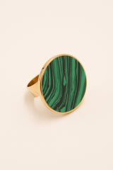 Ring By Bohm Paris - Blissie - Malachite - Bohm Paris - Ring