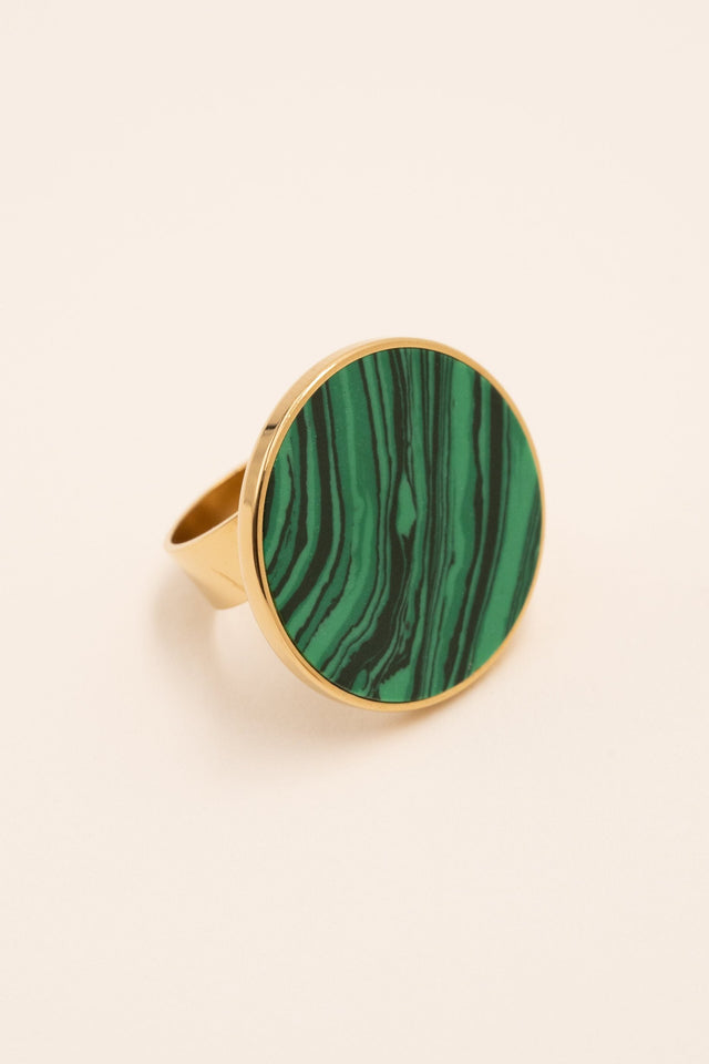 Ring By Bohm Paris - Blissie - Malachite - Bohm Paris - Ring