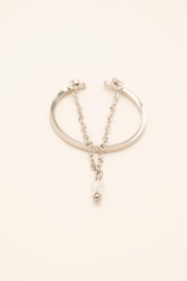 Ring By Bohm Paris - Ambérine - Silver Cristal - Bohm Paris - Ring