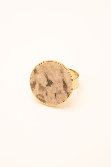 Ring By Bohm Paris - Blissie - Jaspe Paysage - Bohm Paris - Ring