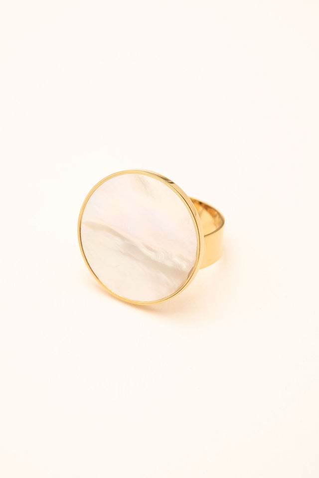 Ring By Bohm Paris - Blissie - Mother Of Pearl - Bohm Paris - Ring