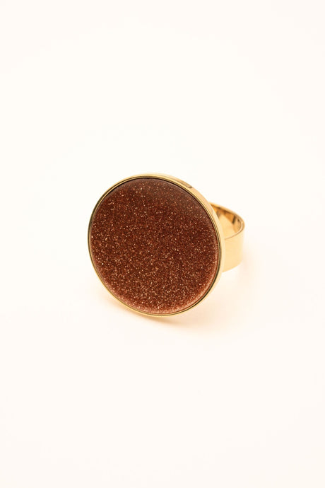 Ring By Bohm Paris - Blissie - Golden Sand Stone - Bohm Paris - Ring
