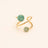 Ring By Bohm Paris - Calista - Amazonite - Bohm Paris - Ring