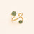 Ring By Bohm Paris - Calista - Aventurine Greene - Bohm Paris - Ring