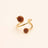 Ring By Bohm Paris - Calista - Golden Sand Stone - Bohm Paris - Ring