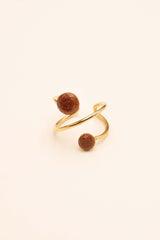 Ring By Bohm Paris - Calista - Golden Sand Stone - Bohm Paris - Ring