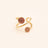 Ring By Bohm Paris - Calista - Quartz Fraise - Bohm Paris - Ring
