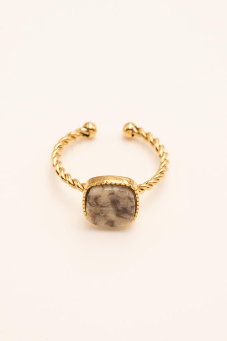Ring By Bohm Paris - Chloefina - Jaspe Paysage - Bohm Paris - Ring