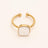 Ring By Bohm Paris - Chloefina - Mother Of Pearl - Bohm Paris - Ring
