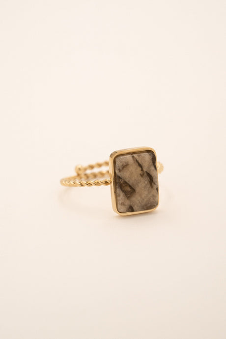 Ring By Bohm Paris - Ezekiel - Jaspe Paysage - Bohm Paris - Ring