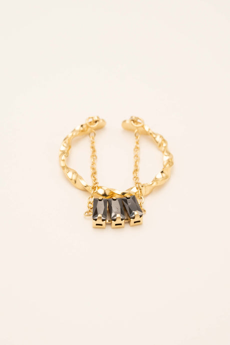 Ring By Bohm Paris - Laora - Black - Bohm Paris - Jewelry