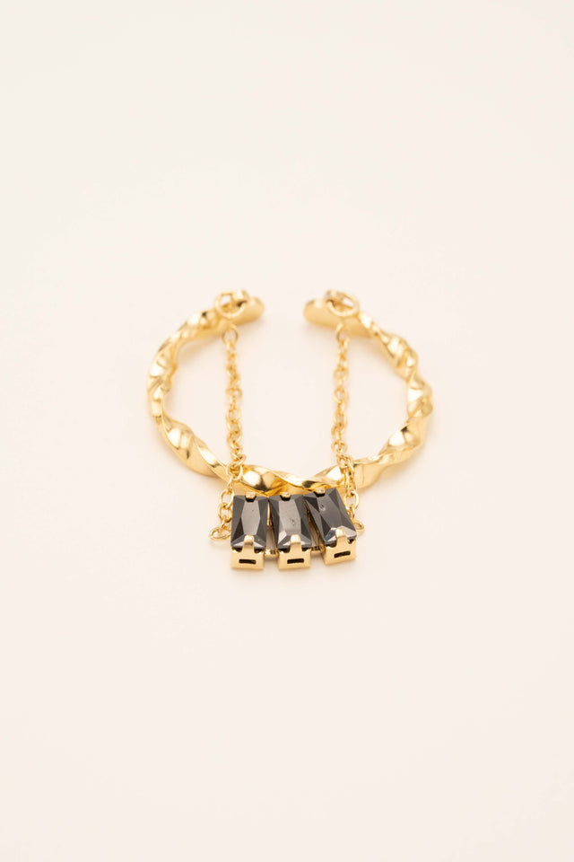 Ring By Bohm Paris - Laora - Black - Bohm Paris - Jewelry