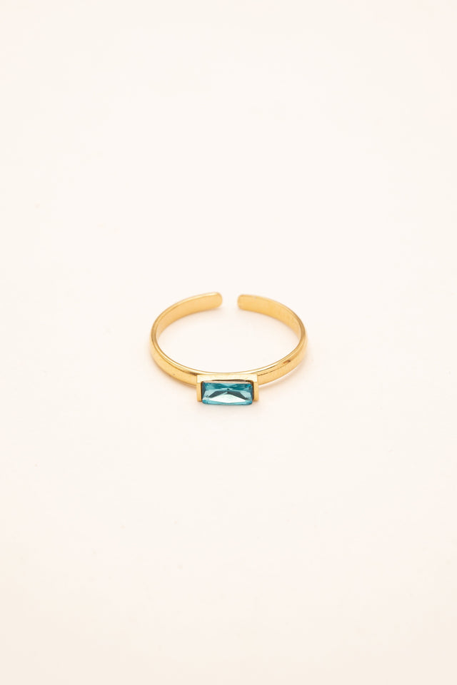 Ring By Bohm Paris - Macy - Blue Turquoise - Bohm Paris - Ring