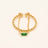Ring By Bohm Paris - Othello - Émeraude - Bohm Paris - Ring
